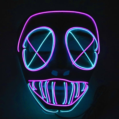 Easter Halloween Haunted House Funny Glowing Mask Face Mask