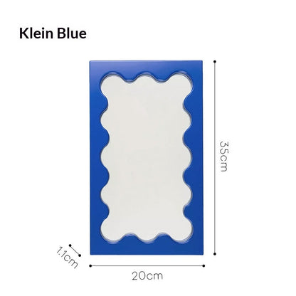 New Square Wave Pattern Vanity Mirror Wall Mirror Entryway Mirror