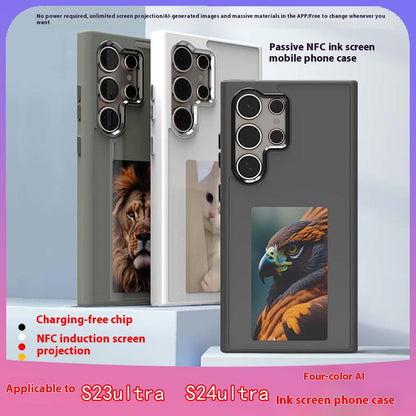 Ink Screen NFC Non Charging Induction Phone Case