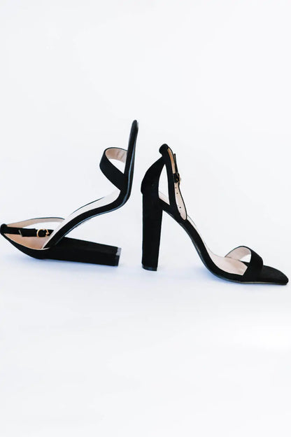 Elegant Block Heel Sandals - # GIAA73210010