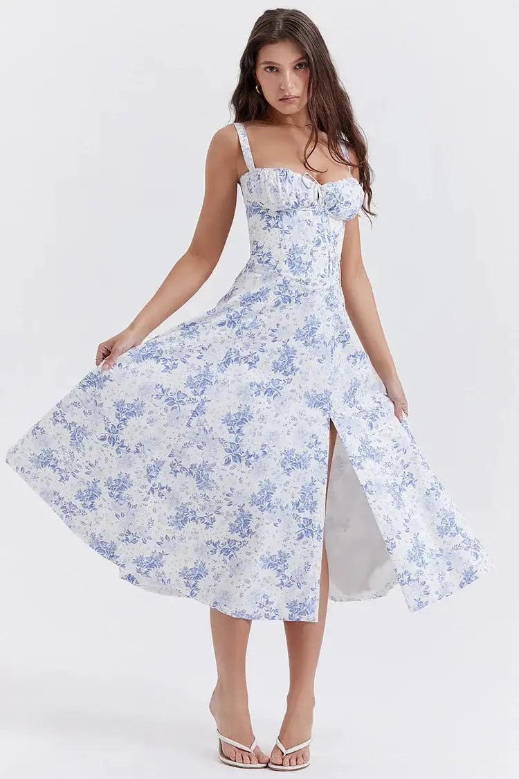 Elegant Vintage Pleated Dresses - # GIAA231710007