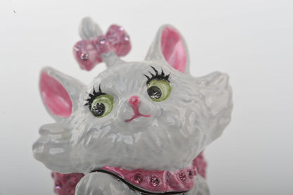 White and Pink Cat