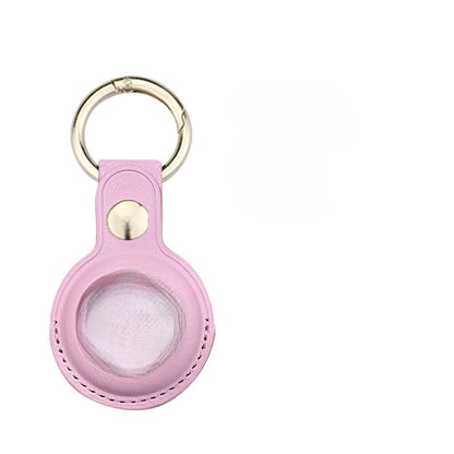 Compatible with Apple, Tracker Protective Cover Locator Anti-Lost Bag Close-Fitting Airtag Leather Case Keychain Manufacturer