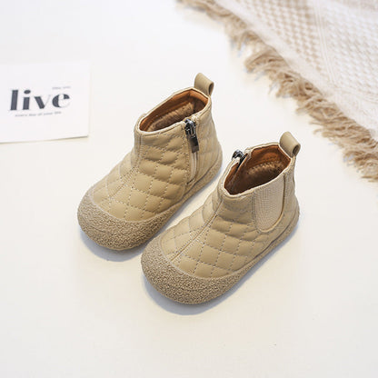 Childrens Soft-soled Comfortable And Warm Cotton Boots
