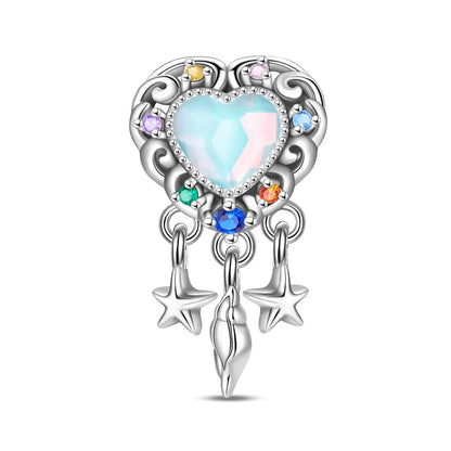 Blue Dreamcatcher DIY Bracelet Pendant Beads