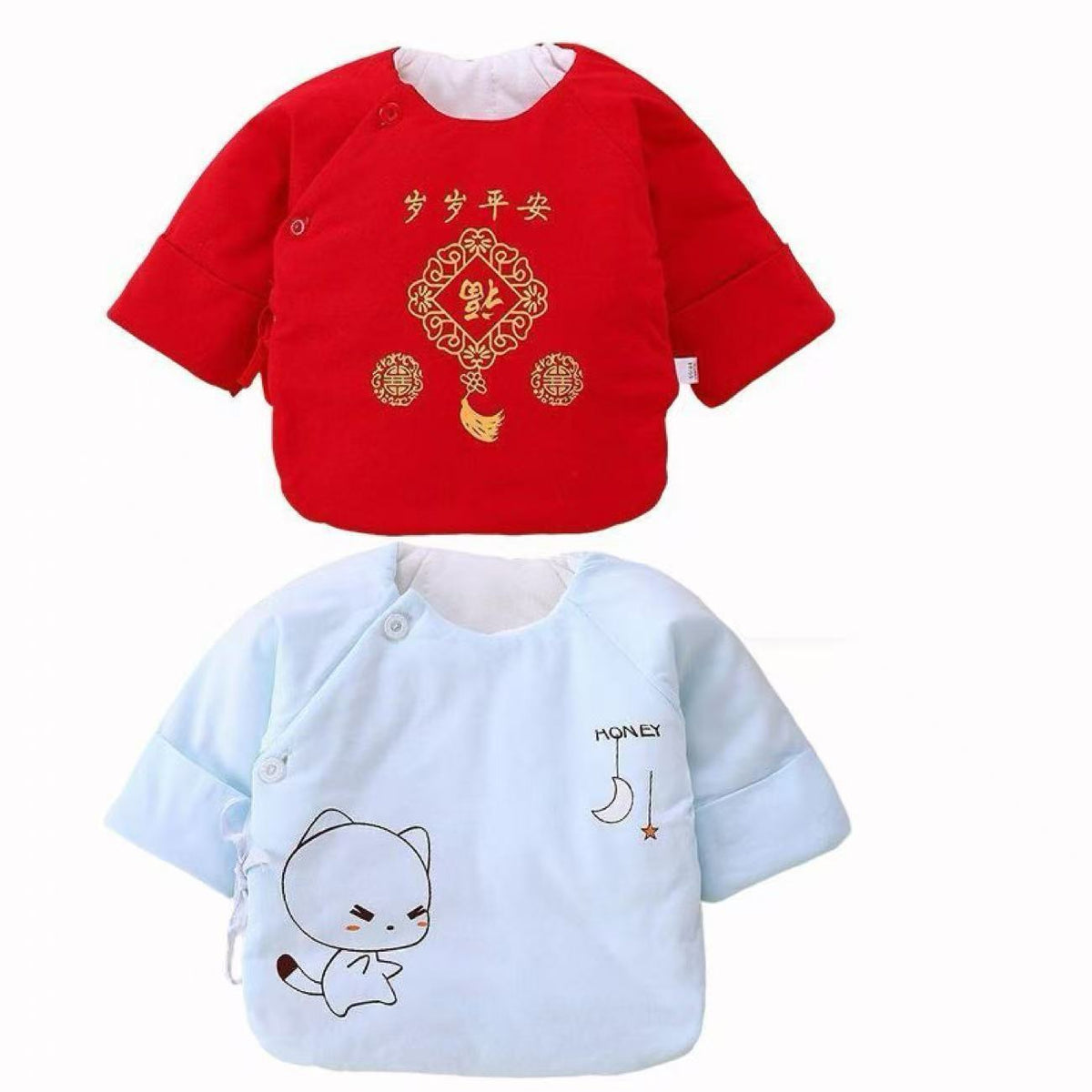 Newborn Thin Cotton Half-back Cotton