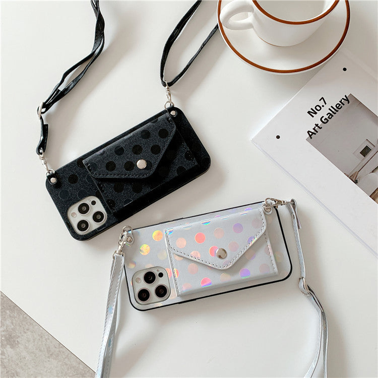 Diagonal Card Case, Mobile Case For Case, Full Package