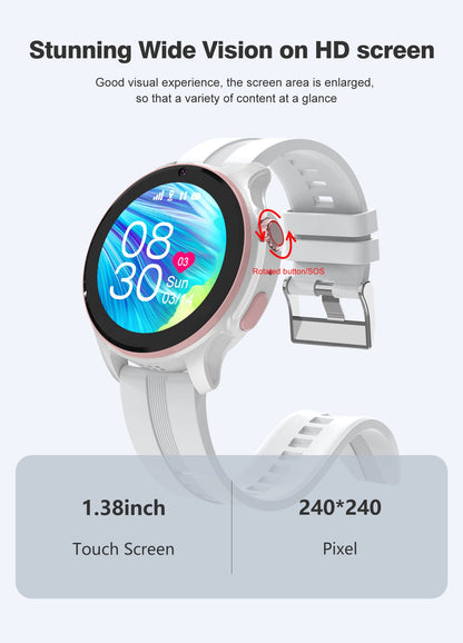Children's Phone Watch CD Video Call All Netcom Card Smart Photo Location Bracelet