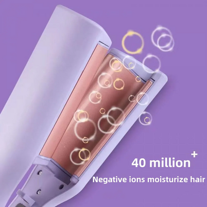 Hair Curling Iron 32mm Deep Wave Hair Curler 4 Temperature Adjustable Fast Heating Crimping Iron Styler Wand For All Hair Style