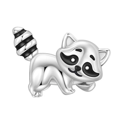 Cute Bamboo Panda DIY Copper Bead Pendant Jewelry Accessory
