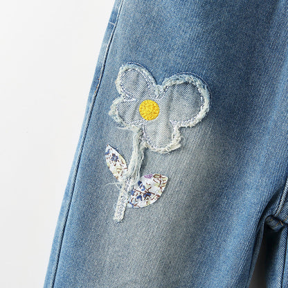 New FallWinter Denim Jeans For Girls