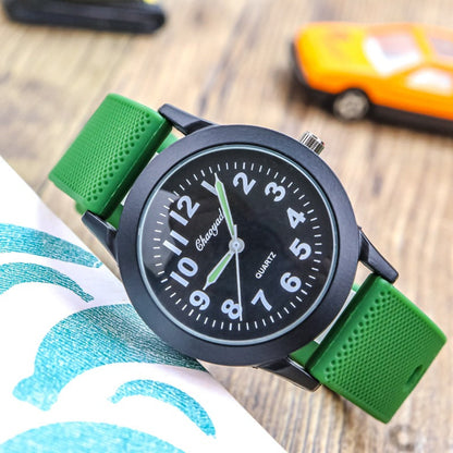 Soft-decorated Waterproof Watch For Children