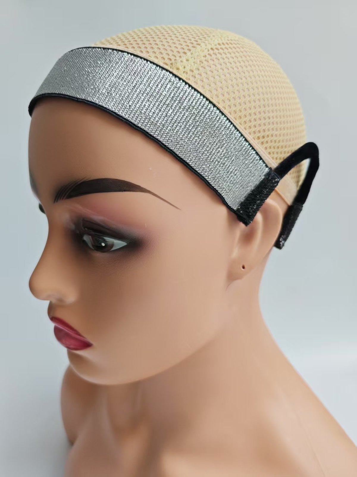 Portable Elastic Band Stretchy Strap Velcro Hairband