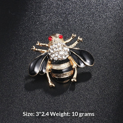 Cute Animal New Style Oil-Drop Bee Brooch