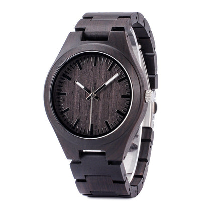 Simple Wooden Watch As A Birthday Gift For Students