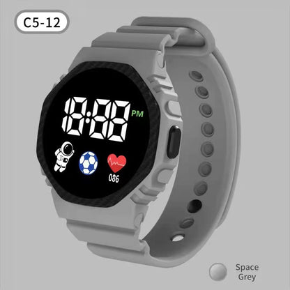 Square Electronic Watch Student Watch
