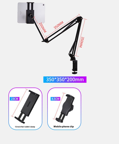 Desktop Lazy Bracket, Tablet Cantilever Support Frame, Live Streaming And Drama-watching Artifact, Foldable Metal Cantilever Bracket
