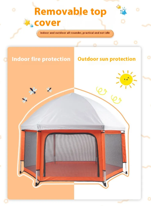 Foldable Baby Playpen - # BAGEG11810003