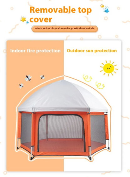 Foldable Baby Playpen - # BAGEG11810003