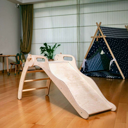 Foldable Wooden Slide-0
