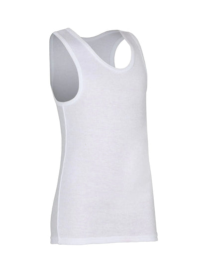 Fruit of the Loom Boys' Cotton White T Shirt 4-5T Tank - Toddler - 6 Pack - White - # BOAA11510012