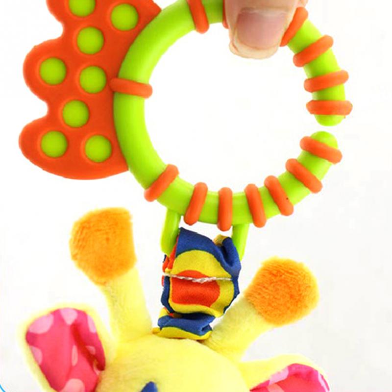 Giraffe Bed Bell Rattle and Car Hanging Toy - # BAGE81110015