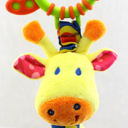 Giraffe Bed Bell Rattle and Car Hanging Toy - # BAGE81110015