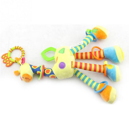 Giraffe Bed Bell Rattle and Car Hanging Toy - # BAGE81110015