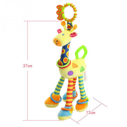 Giraffe Bed Bell Rattle and Car Hanging Toy - # BAGE81110015