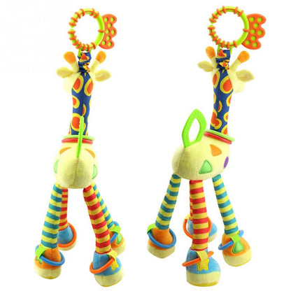Giraffe Bed Bell Rattle and Car Hanging Toy - # BAGE81110015