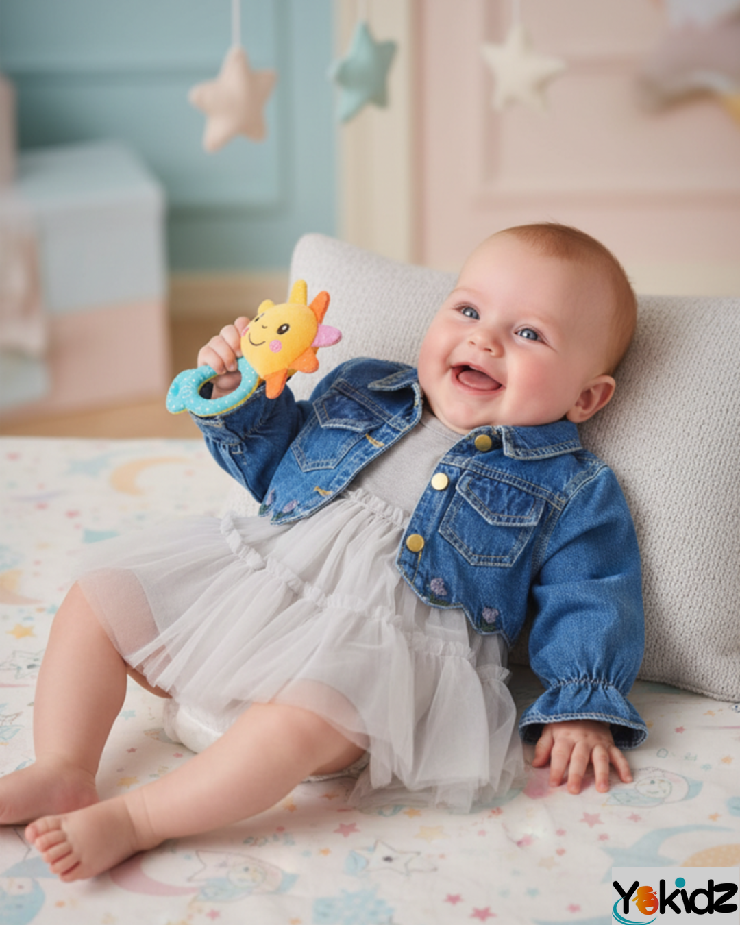 Girls' Denim Jacket and Dress | Two-Piece Set | 06 Months-4 Years - # BAAA51210044 & BOAA11310019