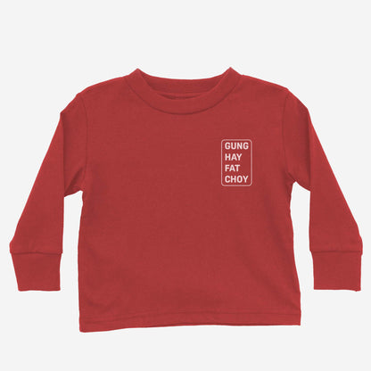 gung hay fat choy - Long Sleeve Shirt (Toddler)