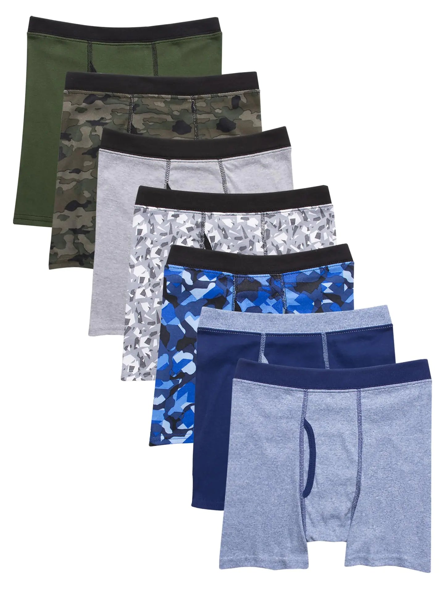 Hanes boys And Toddler Underwear, Comfort Flex and Comfortsoft Boxer Briefs, Multiple Packs Available pack of 10 2T-X-Large Days of Week Assorted - 7 Pack - # BOAA11410005