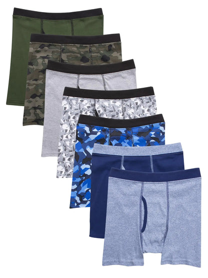Hanes boys And Toddler Underwear, Comfort Flex and Comfortsoft Boxer Briefs, Multiple Packs Available pack of 10 2T-X-Large Days of Week Assorted - 7 Pack - # BOAA121410002