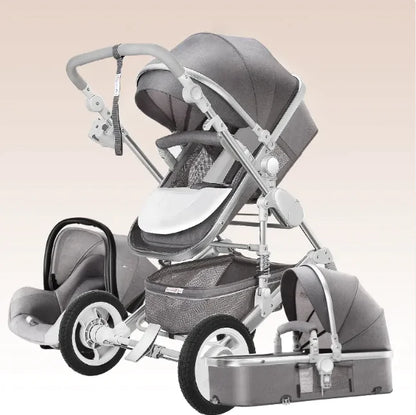 High-View Foldable Stroller – Sit & Recline Comfort - # BAGEG11010010