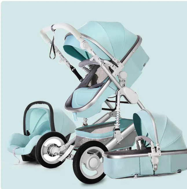 High-View Foldable Stroller – Sit & Recline Comfort - # BAGEG11010010