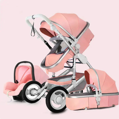 High-View Foldable Stroller – Sit & Recline Comfort - # BAGEG11010010