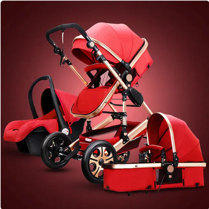 High-View Foldable Stroller – Sit & Recline Comfort - # BAGEG11010010