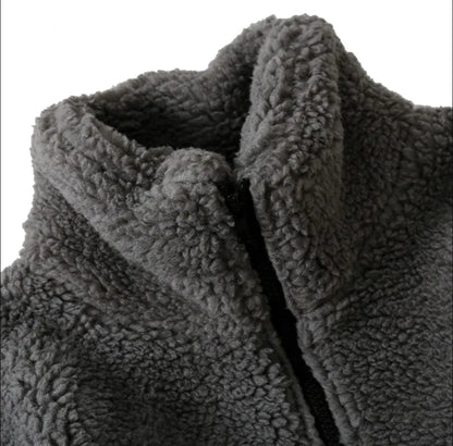 Hip Hop Winter Fleece Fluffy Jacket - # BOAA13210002