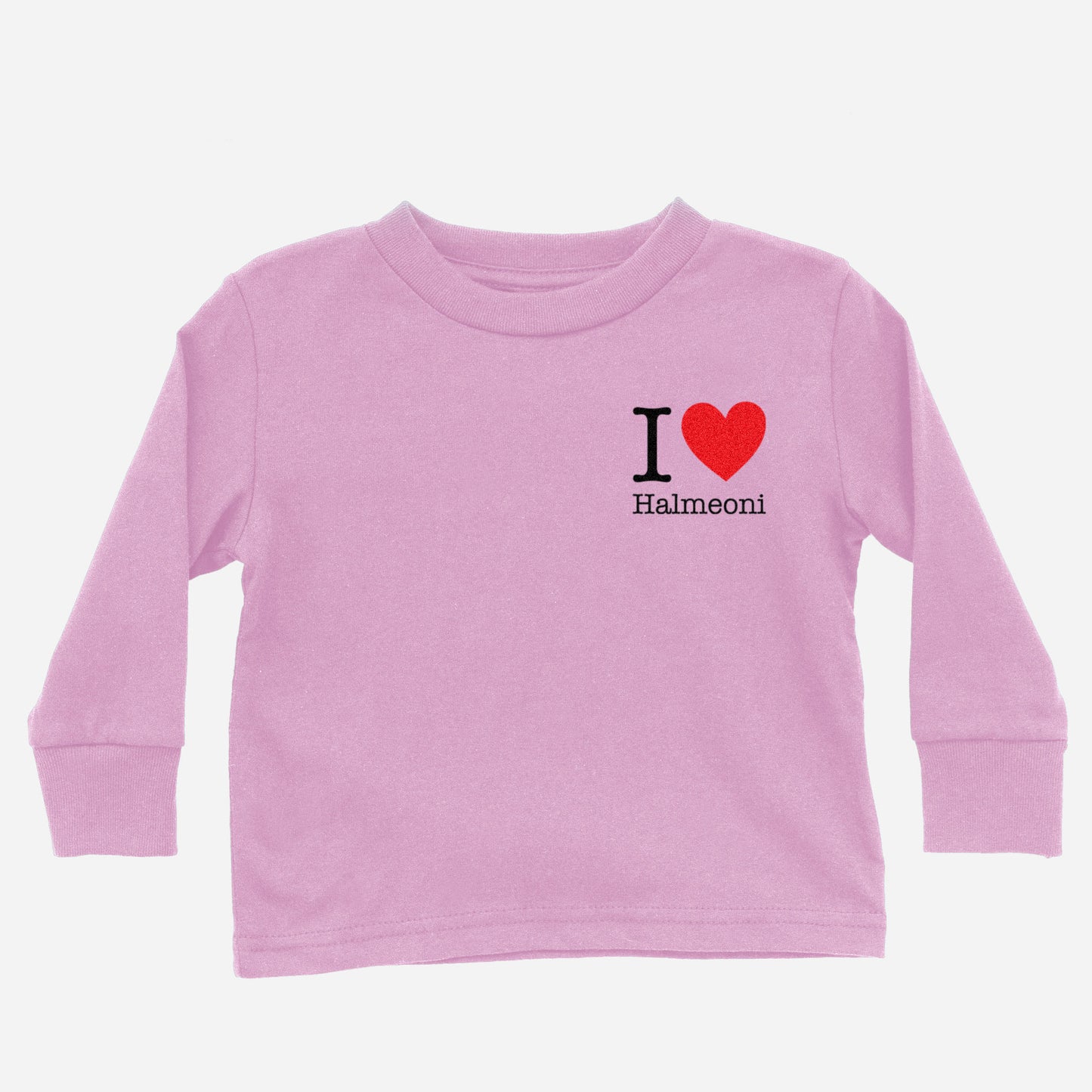 I Heart Grandma/ Halmeoni Korean Long Sleeve Shirt (Toddler)