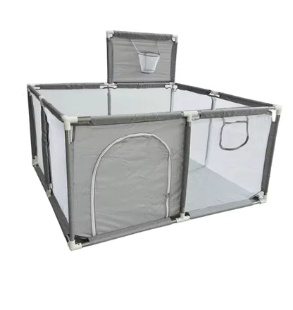 IMBABY Baby Playpen – Safety Barrier with Balls Pool, Basketball & Football for Kids - # BOT&G511510001