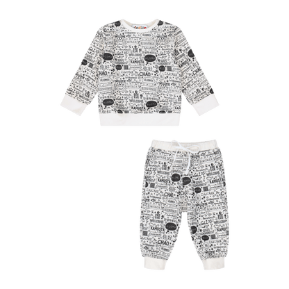 Infant Hello Jogger Set – Multicultural Baby Outfit