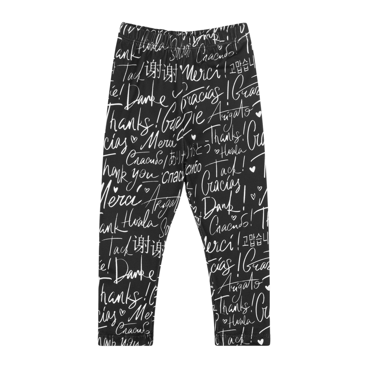 Infant Thank You Leggings - Multicultural Baby Apparel | Cozy Everyday Wear