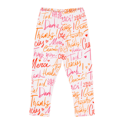 Infant Thank You Leggings - Multicultural Baby Apparel | Cozy Everyday Wear