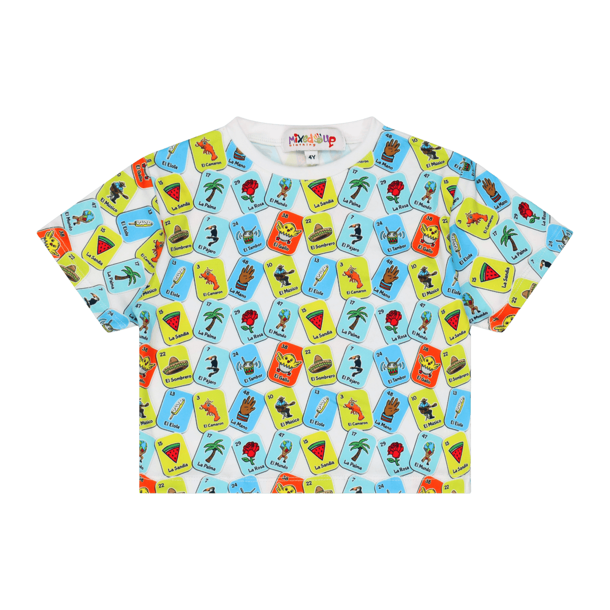 Lotería Shirt and Pants Set | Vibrant Multicultural Kids Outfit