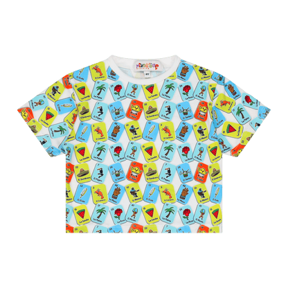 Lotería Shirt and Pants Set | Vibrant Multicultural Kids Outfit