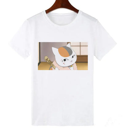 Kawaii Skull Cat Girl T-Shirt Top - # GIAA23510017