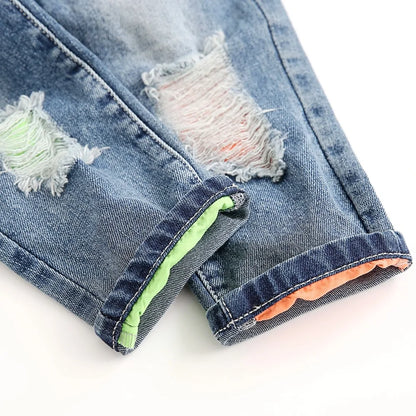 Kids Jeans Baby Rompers - # BAAA1B1610001
