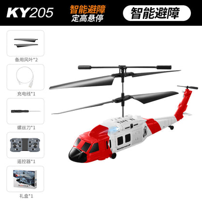 KY205 Black Hawk Helicopter | With Dual Cameras & Obstacle Avoidance - # BAGE81110032-TEENADLT