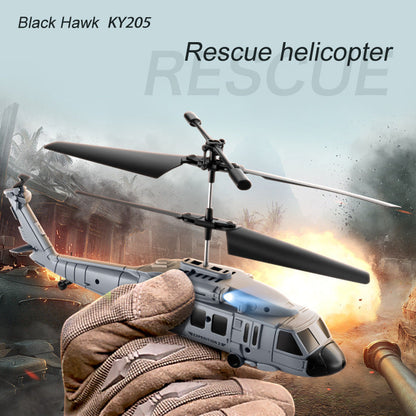 KY205 Black Hawk Helicopter | With Dual Cameras & Obstacle Avoidance - # BAGE81110032-TEENADLT